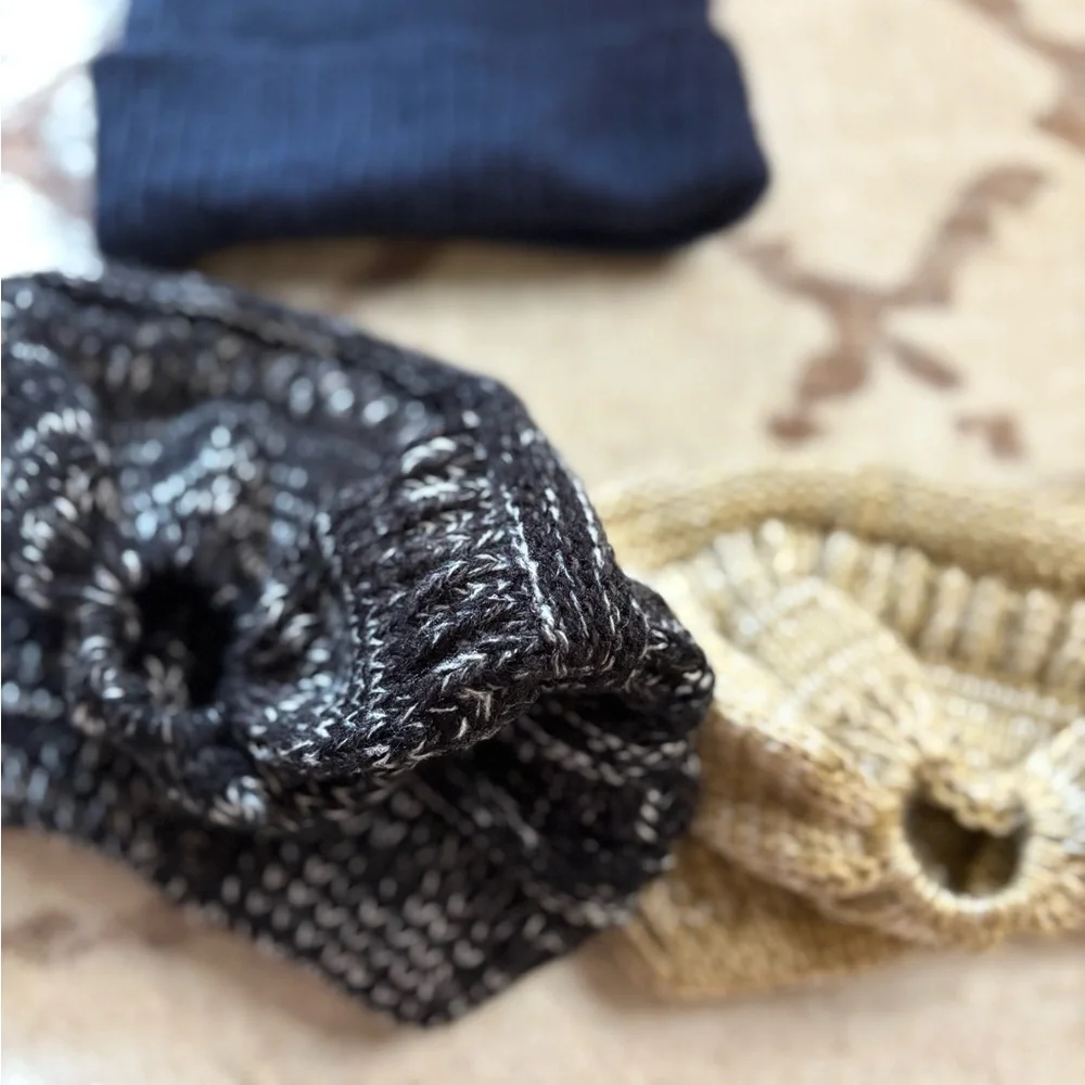 3 nwot beanies